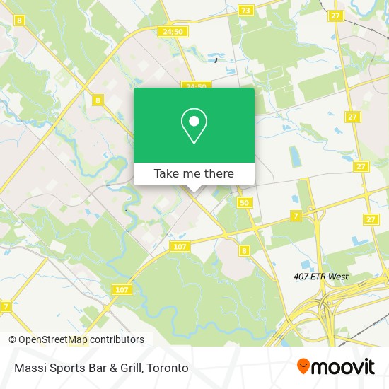 Massi Sports Bar & Grill map
