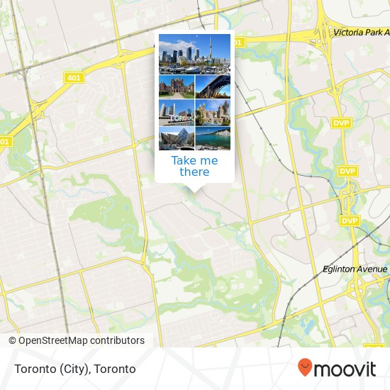 Toronto (City) map