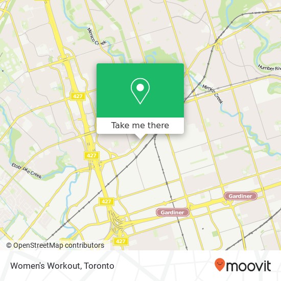 Women's Workout map