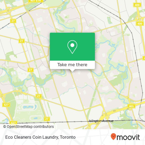 Eco Cleaners Coin Laundry map