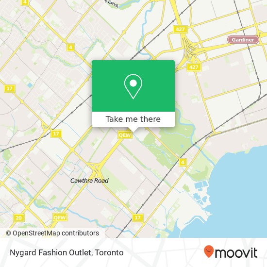 Nygard Fashion Outlet map