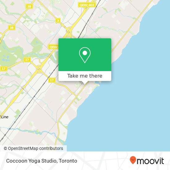 Coccoon Yoga Studio map
