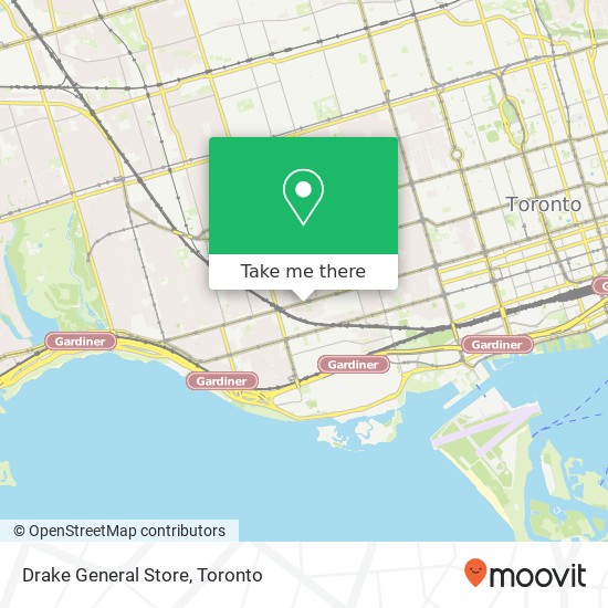Drake General Store map