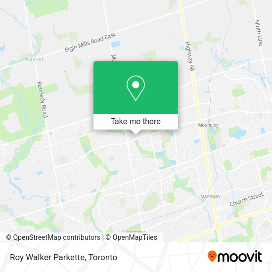 Roy Walker Parkette plan