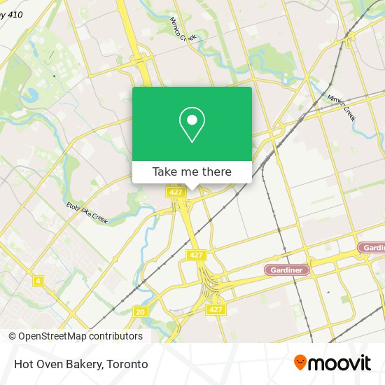 Hot Oven Bakery map