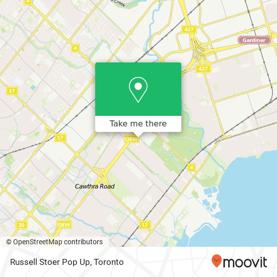 Russell Stoer Pop Up map