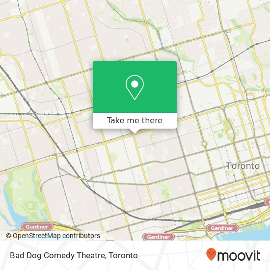 Bad Dog Comedy Theatre map