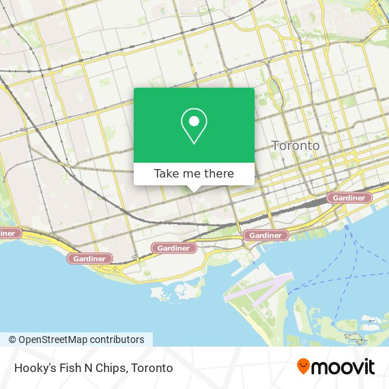 Hooky's Fish N Chips map