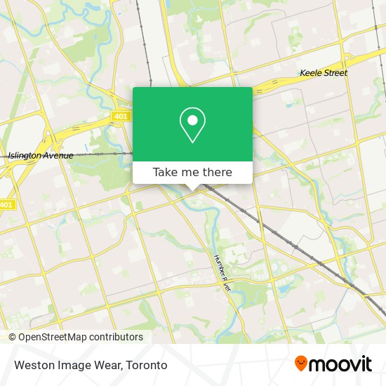 Weston Image Wear map