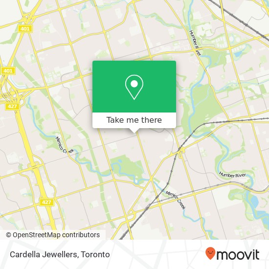 Cardella Jewellers map