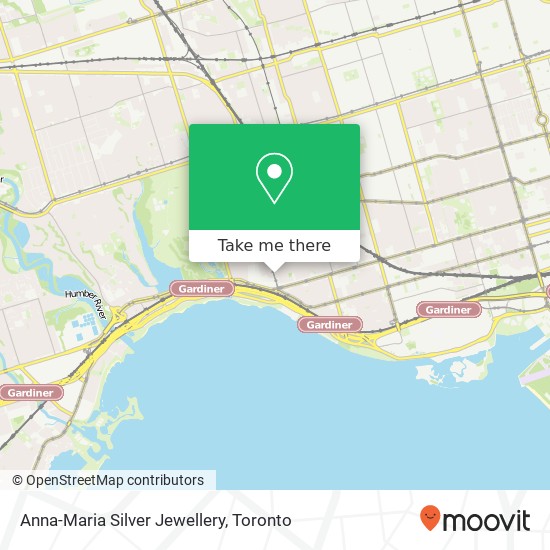 Anna-Maria Silver Jewellery map