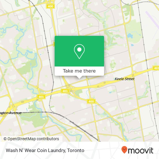 Wash N' Wear Coin Laundry map