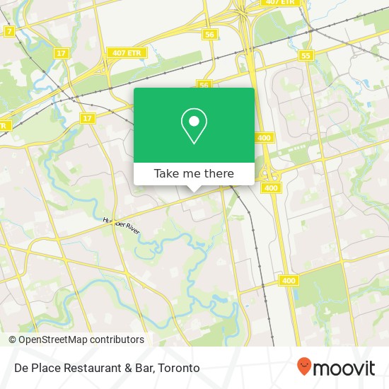 De Place Restaurant & Bar map