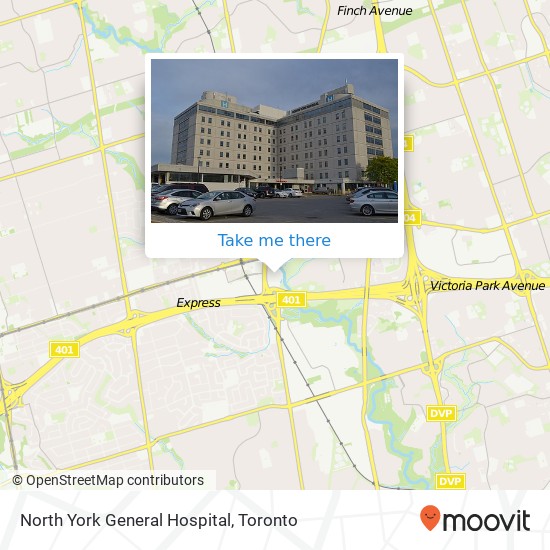 North York General Hospital plan