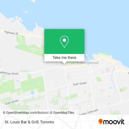 St. Louis Bar & Grill plan