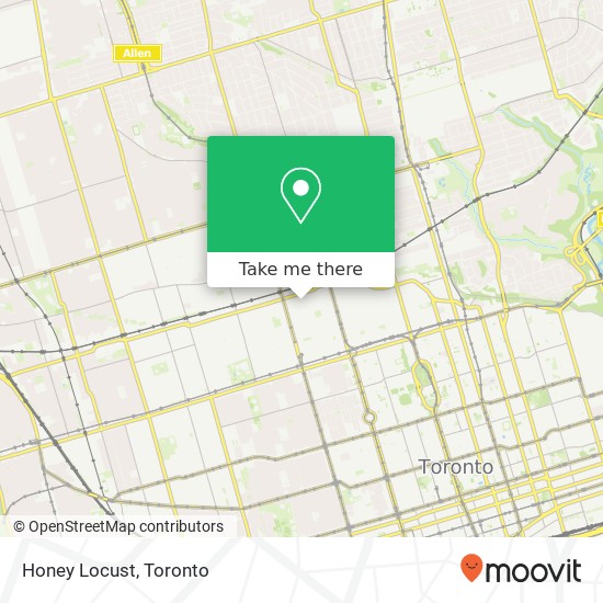 Honey Locust map