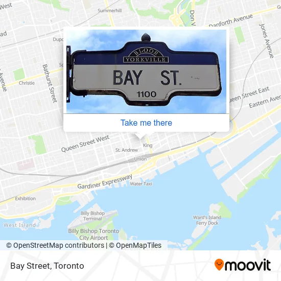 Bay Street map