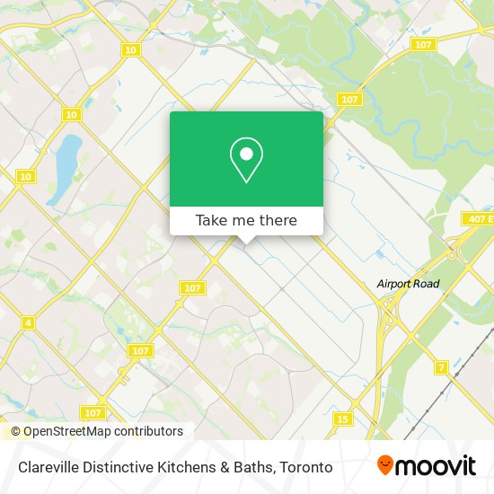 Clareville Distinctive Kitchens & Baths map