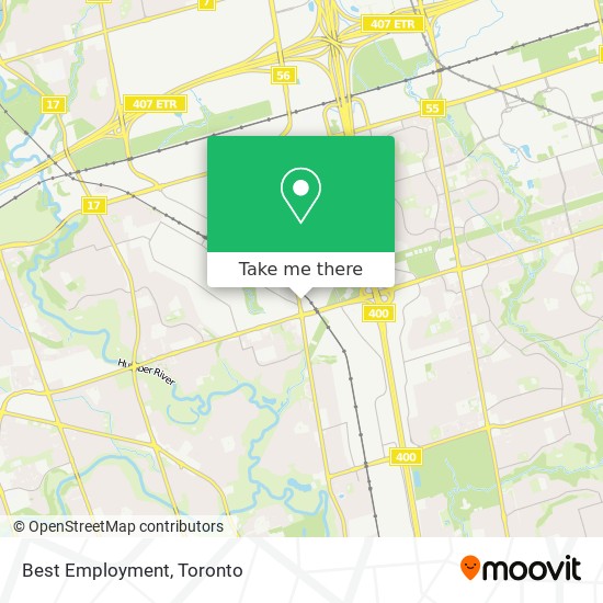 Best Employment map