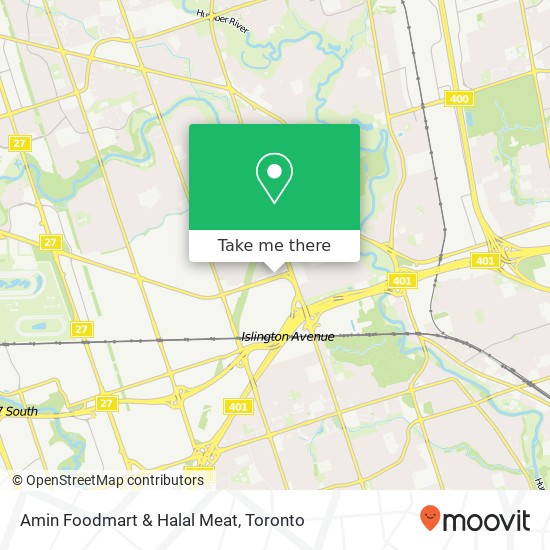 Amin Foodmart & Halal Meat map