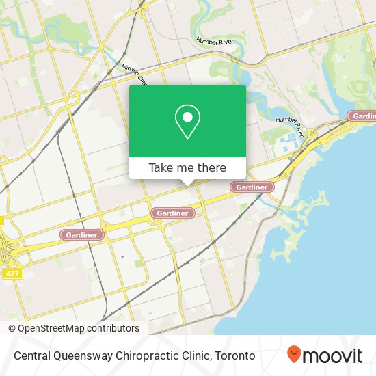 Central Queensway Chiropractic Clinic map