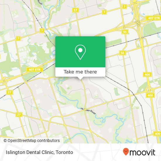 Islington Dental Clinic map