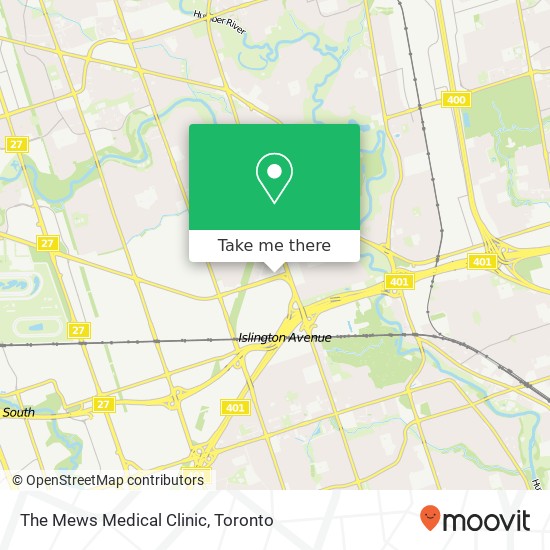 The Mews Medical Clinic map