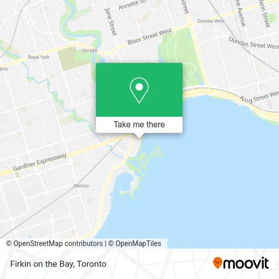 Firkin on the Bay map