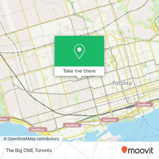 The Big Chill map