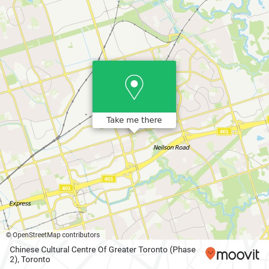 Chinese Cultural Centre Of Greater Toronto (Phase 2) plan