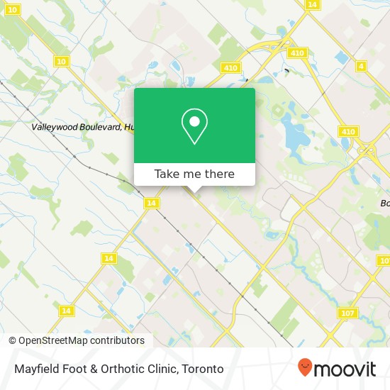 Mayfield Foot & Orthotic Clinic map