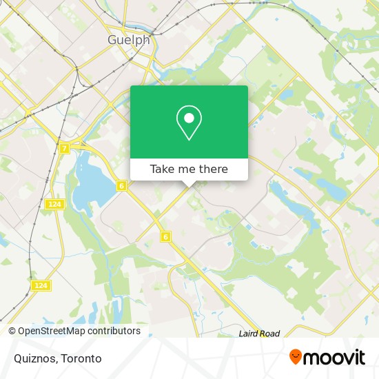 Quiznos map