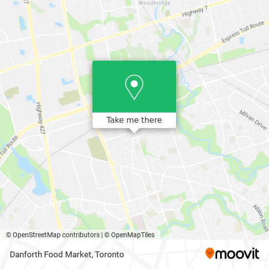 Danforth Food Market map
