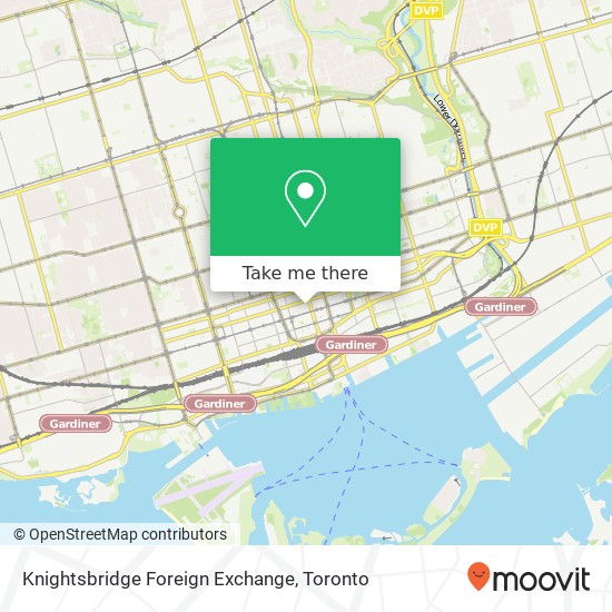 Knightsbridge Foreign Exchange map