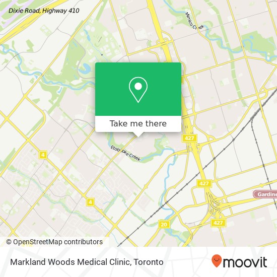 Markland Woods Medical Clinic map