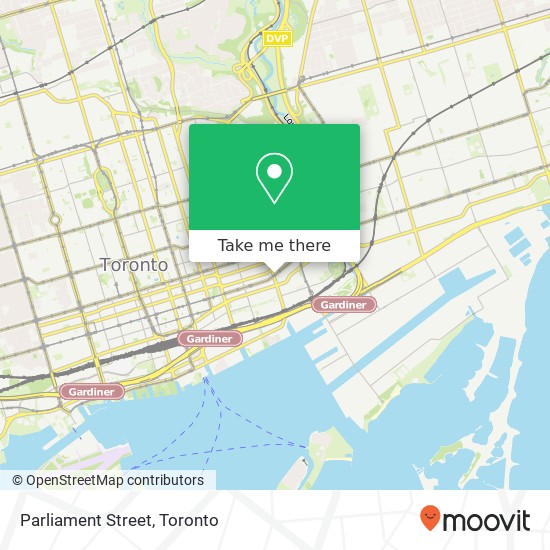 Parliament Street map