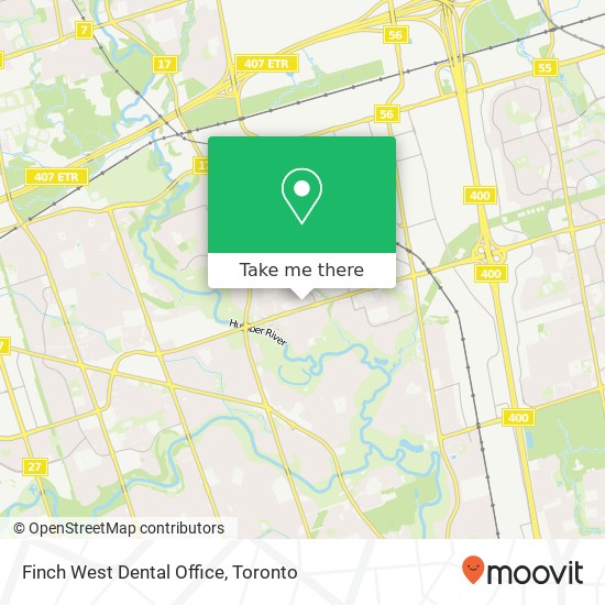 Finch West Dental Office plan