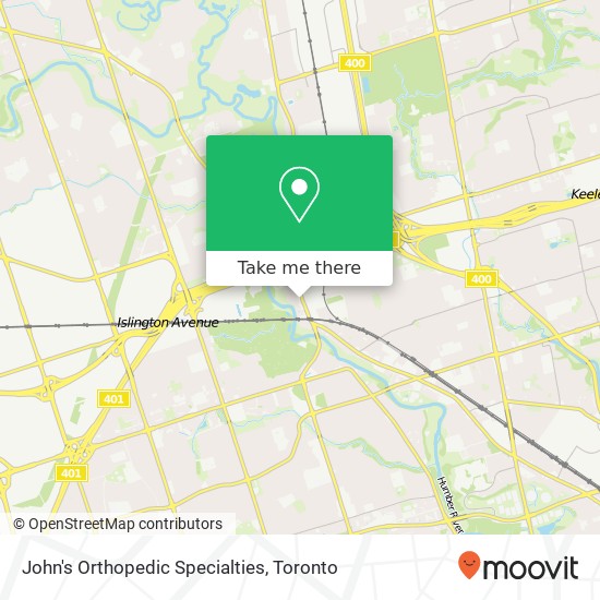 John's Orthopedic Specialties map