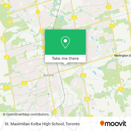 St. Maximilian Kolbe High School map