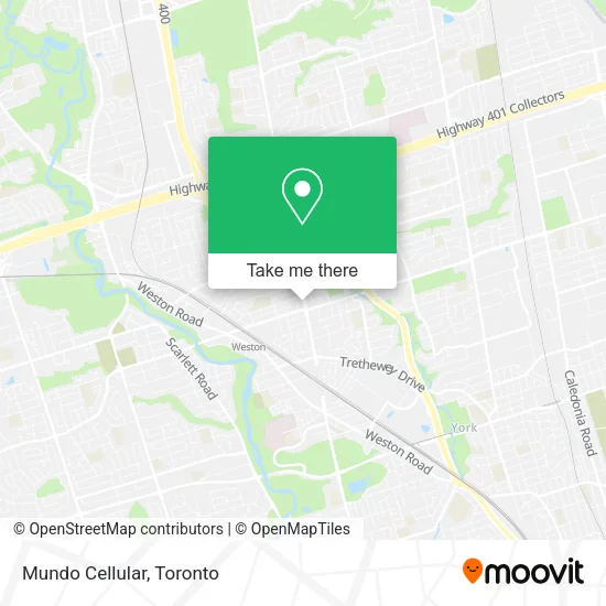 Mundo Cellular map
