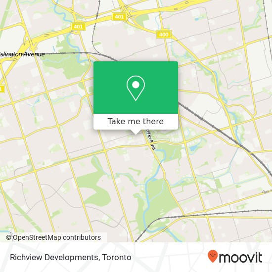 Richview Developments map