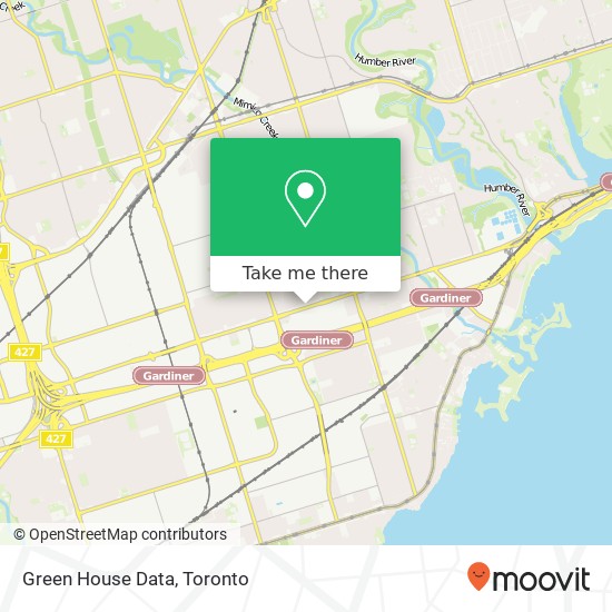 Green House Data map