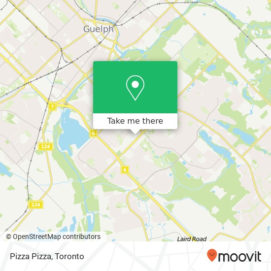 Pizza Pizza map