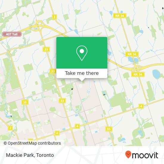 Mackie Park map