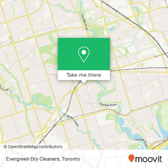 Evergreen Dry Cleaners map