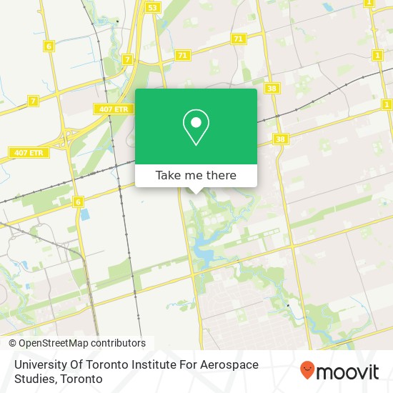 University Of Toronto Institute For Aerospace Studies plan