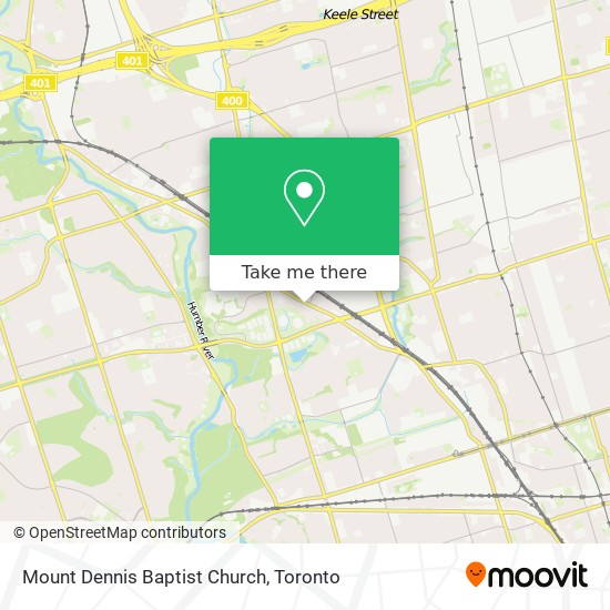 Mount Dennis Baptist Church plan