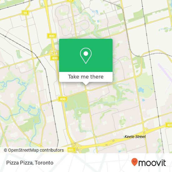 Pizza Pizza map