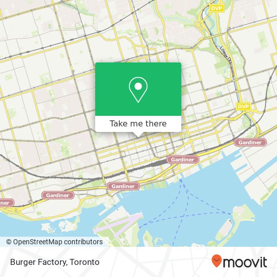 Burger Factory map