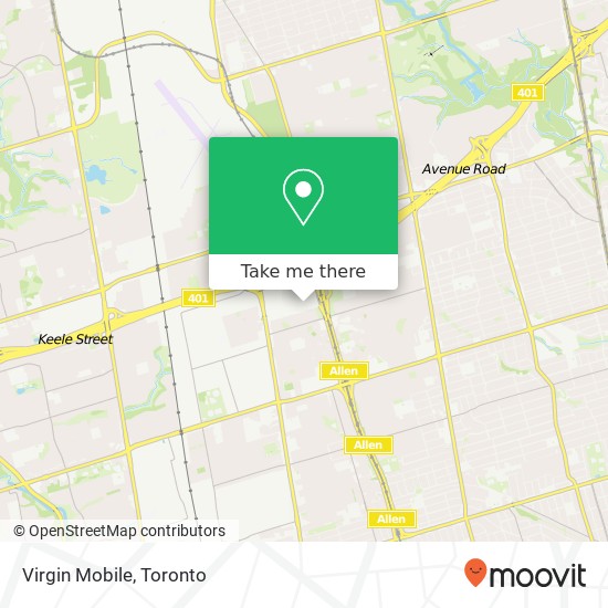Virgin Mobile map